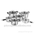 FH-400 12PCS STAINLESS STEEL COOKWARE SET